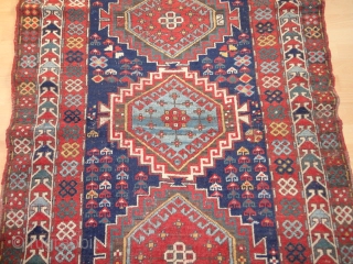 
  Antique  Kasak  rug  19  th. century  117 X 178  cm
  Beautiful naturel  colours , classical dekorative  pattern ,
  good   ...