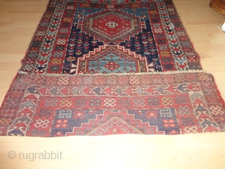 
  Antique  Kasak  rug  19  th. century  117 X 178  cm
  Beautiful naturel  colours , classical dekorative  pattern ,
  good   ...