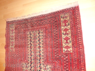   Very  fine  old  Belutch  Prayer  rug  88 X 147  cm.
  camel  grund , filigran  pattern , high  quality wool  ...