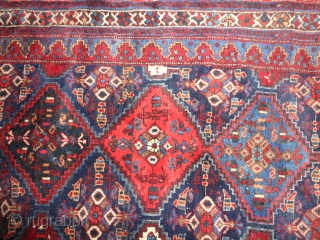 
  Antique  beautiful  small  Afshar  19 th. century  125 X 132  cm

  All  superb natural  colors , quality  wool  ,komplet  ...