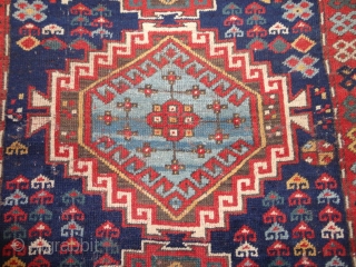   Colourful antique  beautiful Kasak  19 th. century , all  natural  colours ,

  117 X 178  cm.  full  pile , good  condition  ...