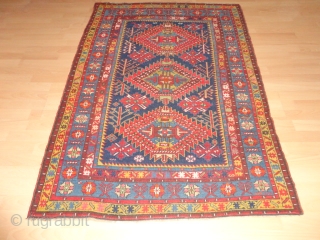   Fine  antique  caucasian  Shirwan  rug  19 th. century  115 X 159  cm.
  All  natural  lovely  dyes  with   ...