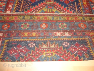   Fine  antique  caucasian  Shirwan  rug  19 th. century  115 X 159  cm.
  All  natural  lovely  dyes  with   ...