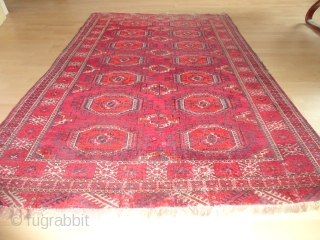 
  Fein  antique  Jomud  Turkmen  rug  132 X 196 cm.  All  natural  colours ,
  
  rare  Salor  Gül ,  ...