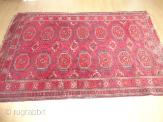 
  Fein  antique  Jomud  Turkmen  rug  132 X 196 cm.  All  natural  colours ,
  
  rare  Salor  Gül ,  ...