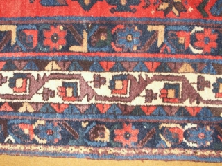 
     Unusual Afshar rug 136 X 165  cm , circa 1900

     beautiful colors,good condition.          