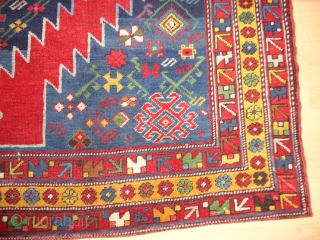  

  Superb  antique  Karrabagh  rug  19 th. century    178 X 267 cm.
  
  wunderfull  Naturel  colours  with   ...