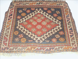 
    Antique Luri bag face ca. 50 X 69 cm. 19.th. ( most natural colors )

               ...