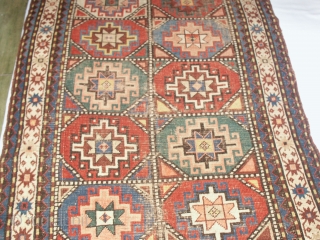     
    Antique  Memling  Gül Kasack 19 century  100 X 196 cm
    Superb  colours , wear  in   ...