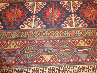   Magnificent  antique  Shasawan  double  Mafrash Signt Saleh Mousharaf  dated

  1254 / 1836 , Fantastic colours , very  fine weave , Lustrous wool ,  ...