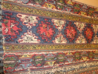   Magnificent  antique  Shasawan  double  Mafrash Signt Saleh Mousharaf  dated

  1254 / 1836 , Fantastic colours , very  fine weave , Lustrous wool ,  ...