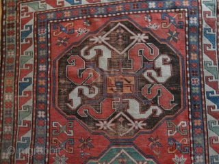 

   Antique   Cloudband  Kazak  ( Chondoresk )  19 th. century

   127 X 194  cm.  superb  natural  colors , archaic  ...