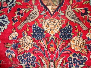    Very  fine   antique   Keschan  Meditation rug  ca. 130 X 201 cm.

   Very  good  condition .    