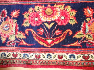    Very  fine   antique   Keschan  Meditation rug  ca. 130 X 201 cm.

   Very  good  condition .    