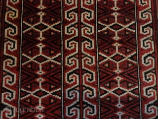 
  Antique  Turkmen  Yomud  Salachak  or  Goklan  ,prayer  rug

  92 X 130 cm.  All  high  quality  fine  wool  ...