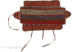 Mafrash - Bedding Bag Persian Woven

Size: 104x39x40 cm
Thickness: Medium (5-10mm)
Oldness: 60-80 (Semi-Antique)
Pile - Warp: Wool on Cotton

carpetu2@gmail.com                