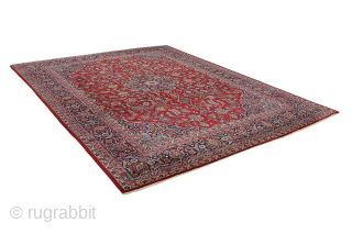 Kashan - Antique Persian Carpet

Size: 363x275 cm
Thickness: Medium (5-10mm)
Oldness: 80-100 (Antique)
Pile - Warp: Wool on Cotton
Node Density: about 300,000 knots per m²
mail: carpetu2@gmail.com          