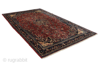 Bijar - Antique Persian Carpet

Size: 340x205 cm
Thickness: Medium (5-10mm)
Oldness: 80-100 (Antique)
Pile - Warp: Wool on Cotton
Node Density: about 200,000 knots per m²
mail: carpetu2@gmail.com          