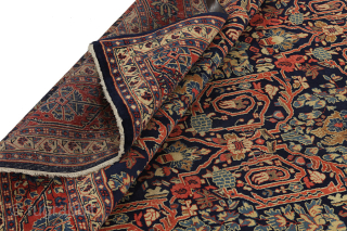 Bijar - Antique Persian Carpet

Size: 301x202 cm
Thickness: Medium (5-10mm)
Oldness: 80-100 (Antique)
Pile - Warp: Wool on Cotton
Node Density: about 250,000 knots per m²

mail:carpetu2@gmail.com           