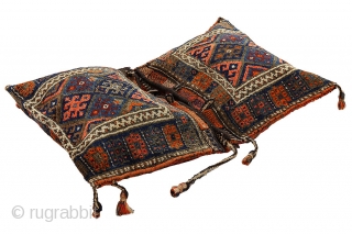 Antique Jaf Kurd complete Saddle Bag  112x71cm. More information https://www.carpetu2.com                      