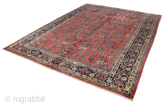 Sarouk - Antique Persian Carpet

Size: 350x265 cm
Thickness: Medium (5-10mm)
Oldness: 120+ (Antique)
Pile - Warp: Wool on Cotton
Node Density: about 250,000 knots per m²

mail:carpetu2@gmail.com           