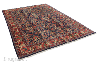 Bijar - Antique Persian Carpet

Size: 306x207 cm
Thickness: Medium (5-10mm)
Oldness: 80-100 (Antique)
Pile - Warp: Wool on Cotton
Node Density: about 250,000 knots per m²
mail:carpetu2@gmail.com
           