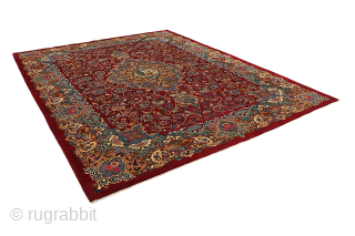 Jozan - old Persian Carpet

Size: 378x292 cm
Thickness: Medium (5-10mm)
Oldness: 80-100 (Antique)
Pile - Warp: Wool on Cotton
Node Density: about 200,000 knots per m²
email:carpetu2@gmail.com
           