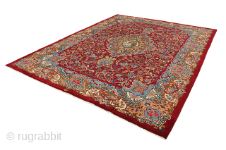 Jozan - old Persian Carpet

Size: 378x292 cm
Thickness: Medium (5-10mm)
Oldness: 80-100 (Antique)
Pile - Warp: Wool on Cotton
Node Density: about 200,000 knots per m²
email:carpetu2@gmail.com
           