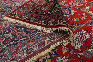 Kashan - Antique Persian Carpet

Size: 363x275 cm
Thickness: Medium (5-10mm)
Oldness: 80-100 (Antique)
Pile - Warp: Wool on Cotton
Node Density: about 300,000 knots per m²

email:carpetu2@gmail.com
           