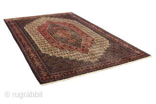 Senneh - Kurdi Persian Carpet 328x208

Size: 328x208 cm
Thickness: Medium (5-10mm)
Oldness: 80-100 (Antique)
Pile - Warp: Wool on Cotton
Node Density: about 200,000 knots per m²
email:carpetu2@gmail.com
          