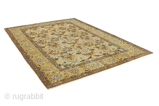 Isfahan - Antique Persian Carpet 318x233

Size: 318x233 cm
Thickness: Medium (5-10mm)
Oldness: 80-100 (Antique)
Pile - Warp: Wool on Cotton
Node Density: about 140,000 knots per m²
email:info@carpetu2.com          