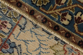 Isfahan - Antique Persian Carpet 318x233

Size: 318x233 cm
Thickness: Medium (5-10mm)
Oldness: 80-100 (Antique)
Pile - Warp: Wool on Cotton
Node Density: about 140,000 knots per m²
email:info@carpetu2.com          