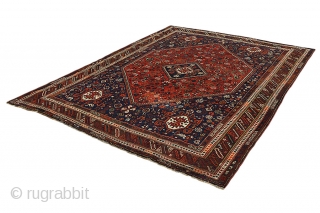 vintage Qashqai Persian Carpet circa 1970. Find more here https://www.carpetu2.com                       