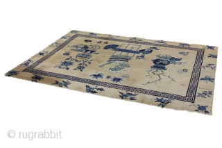 Khotan Chinese Carpet  
Over 100+ years old 
165x239 cm 
https://www.carpetu2.com/                      