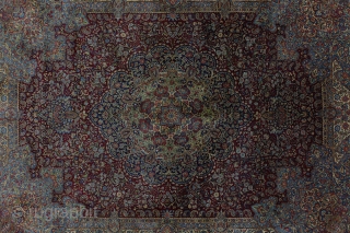 Kerman - Antique Persian Carpet 
Over 120+ years old 
472x366cm 
https://www.carpetu2.com/                      