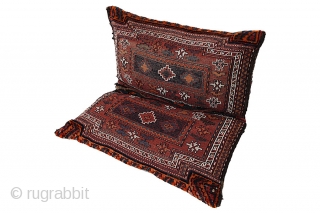 Antique Lori - Saddle Bag Persian Textile 116x95cm. More details https://www.carpetu2.com                      