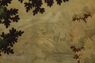 Antique French Tapestry. Over 120+ years. Click to view more https://www.carpetu2.com                      