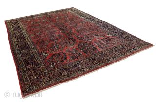 Sarouk Antique 350x265 cm over 120 years old
www.carpetu2.com