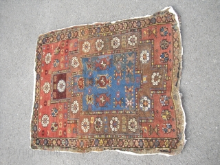 Prayer rug fragment - 1850-1900 - anatolian - turkish - size: 112 x 85 cm - shippment worldwide possible              