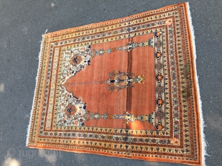 Tabriz Haji Jalili - Antique - Soft wool - not perfect but great and rare                  