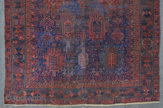 A rare Timuri Baluch main carpet, 180 x 246 cm, restored.                      