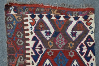 Anatolian Kilim, 340 x 88 cm, all natural colors                        