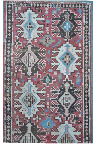 East Caucasian Kuba area Kilim, 316 x 165 cm                        