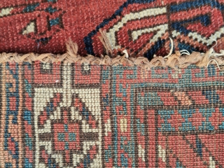 Turkmen Chuval Fragment
106 x 65 cm
                           