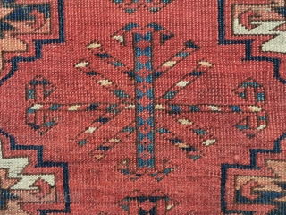 Turkmen Chuval Fragment
106 x 65 cm
                           