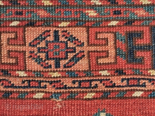 Turkmen Chuval Fragment
106 x 65 cm
                           