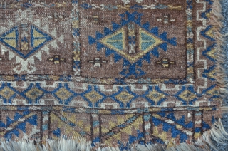 Small antique Beshir, 114 x 83 cm, no repairs                        