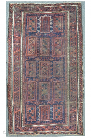 Antique Timuri (Jakub Khani) Baluch, 19th, 248 x 141 cm                       