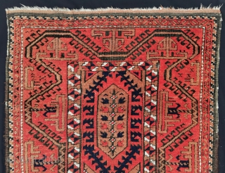 Antique Baluch, 19th. c. partially with camel ground, 158 x 87 cm                     