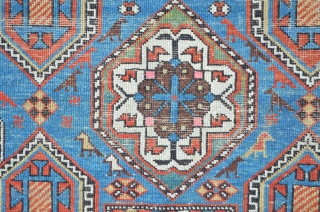 Antique Shirvan 203 x 135 cm, Original condition                         